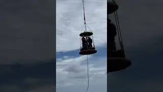 Crew Change Day via Personnel Transfer #jackup #crewchange #offshore