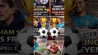 BREAKING FOOTBALL NEWS❗ Tuchel Extension, Dyche &Frank Sacked, Sterling Moves, Mbapp&eacute; Injury + More!