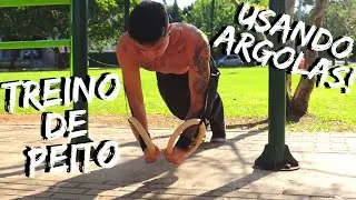 Esmagando o Peito com Argolas! l Treino de Peito Rápido e Efetivo l Calistenia