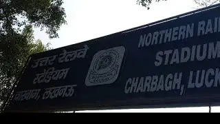 rrb group d Live running Lucknow Charbagh ground