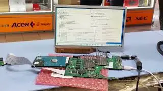 Контрольный запуск материнской платы Asus X200MA по заказу 18570.