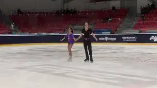 Diane Sznajder & Jachym Novak RD 2026 Four Nationals Championships