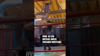 Hyan with a Vertical Suplex to GPA @ Freelance Wrestling | #wrestling #shorts
