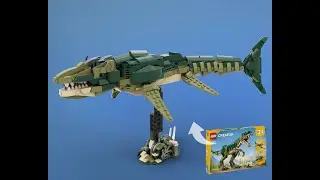 Mosasaurus (Lego MOC)