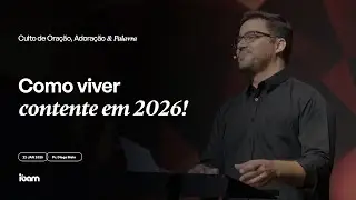 Culto de Oração, Adoração e Palavra 19h30 - 22/01/2026  #ibamemcasa #cultoonline