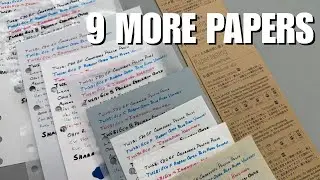 Testing the Best Paper for Fountain Pens - Yamamoto Paper Tasting Volume 3