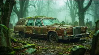 ASMR Car Restoration | 1978 Lincoln Hearse Found Abandoned in a Graveyard &mdash; Reborn Gothic Icon