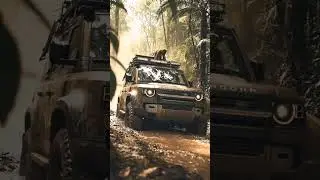 🔥 Defender vs Range rover 🔥#viral #viralvideo #defender #rangerover#car #ran #landroverdefender