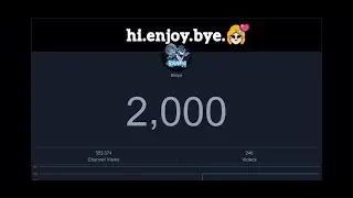 2.000 SUBSCRIBER LIVESTREAM