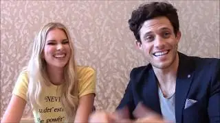 Stitchers - Kyle Harris and Emma Ishta Season 2 Interview (Comic Con)