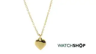 Ted Baker Jewellery Ladies' PVD Gold plated Hara Tiny Heart Pendant Necklace (TBJ1145-02-03)
