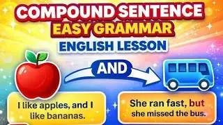 Compound Sentence | School Project | Easy Explanation | PPT for Students