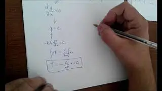 Conducción Unidimensional en Estado Estacionario 2. Pared plana.