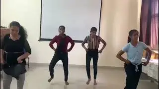 Bhangra On Taki Taki song | English Song | At valedictory function | at Devki Devi Jain college