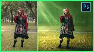 [ Photoshop Tutorial ] Fantasy Look Photo Effect Editing