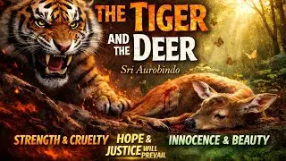 The Tiger and The Deer - Sri Aurobindo | Full Summary and Explanation | JNVU | English Literature 