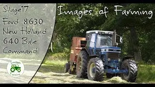 Silage 17 Ford 8630 Power Shift baling