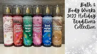 Bath & Body Works Holiday Traditions 🎄Collection (feat. Iced Sugar Plum & Bright Christmas Morning)