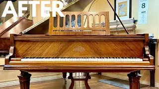 AFTER: Restored 1924 Erard Grand Piano