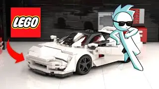 Constru&iacute; el Honda NSX en LEGO!!!