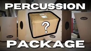 I got a percussion package from Kopf Percussion!