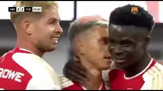 Redivision du matchs | Arsenal 5-3 Barcelona
