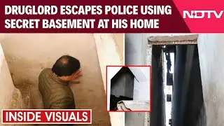 UP Drug Syndicate Kingpin Builds Secret Basement At Home, Uses It To Flee During Raid