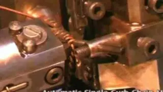 COMPLETE AUTOMATIC JEWELLERY CHAIN MAKING MACHINES {SINGLE CURB CHAIN MAKING MACHINE}