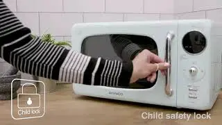 Daewoo Touch Control Microwave with Zero Standby ECO Function