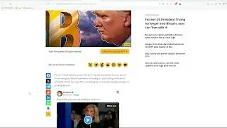 The Daily Article EP. 3 #AGIX, #BTC, #AVAX #Artificial Intelligence, Delysium, Trump on Bitcoin.