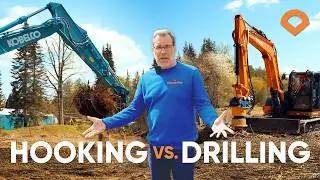 Hooking out the stump VS Stump drilling - comparing stump removal costs