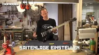 So verbessert man die Bespielbarkeit einer Gitarre!
