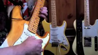 slow soulful blues guitar shred on stagg strat