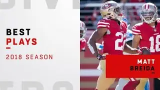 San Francisco 49ers Matt Breida's best plays | 2018 season