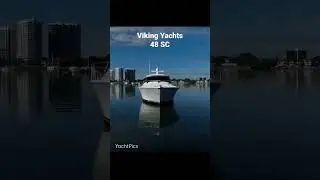 Viking Yachts 48 SC sittin pretty in North Palm Beach FL