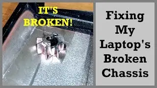 Fixing My Laptop’s Broken Chassis with Brass Standoffs (Clevo N850HK1)