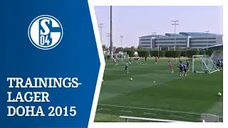 Torschusstraining in Doha