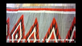 Antique Navajo American  Rug #20581 by RADR -*