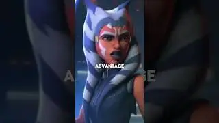 Why did Ahsoka use TWO LIGHTSABERS? #starwars #starwarsfacts #lightsaber