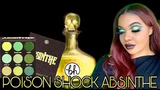 BH Cosmetics Poison Shock Absinthe Palette Review & Tutorial