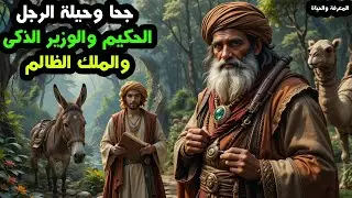 قصة جحا وحيلة الرجل الحكيم والوزير الذكى والملك الظالم من القصص الخيالية المشوقة قصتين تراثية #قصة