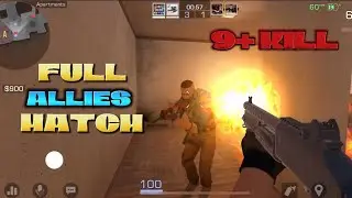 FULL ALLIES GAMEPLAY ON THE MAP SANDSTONE #9💚| Standoff 2
