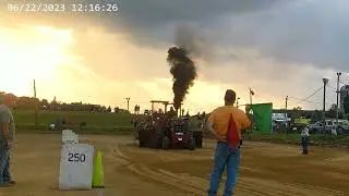 West Virginia Interstate Fair 6/24/23. 10,000 Altered Farm Class 8MPH 3,000RPM American Farm Pullers