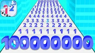 Number Leveling - Gameplay Walkthrough All Levels Satisfying Mobile Game Update Free