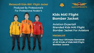 Youth MA1 Bomber Flight Jacket | Kids Bomber Jacket #kidsjackets