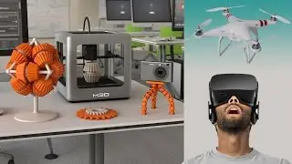 The Future of Tech Giveaway - Phantom Drone, Micro 3D Printer and VR Goggles