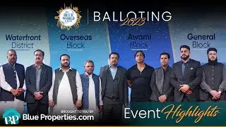 Event Highlights | Blue World City Ballot 2023 | Blue Properties.com
