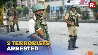 J&K: 2 Lakshkar Terrorists Arrested In Budgam; Chinese Pistol, AK-47 Rounds Recovered