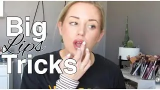 BIG LIPS TRICKS | how to make your lips look bigger | Cass Schroeder