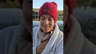 Cold plunge in a 